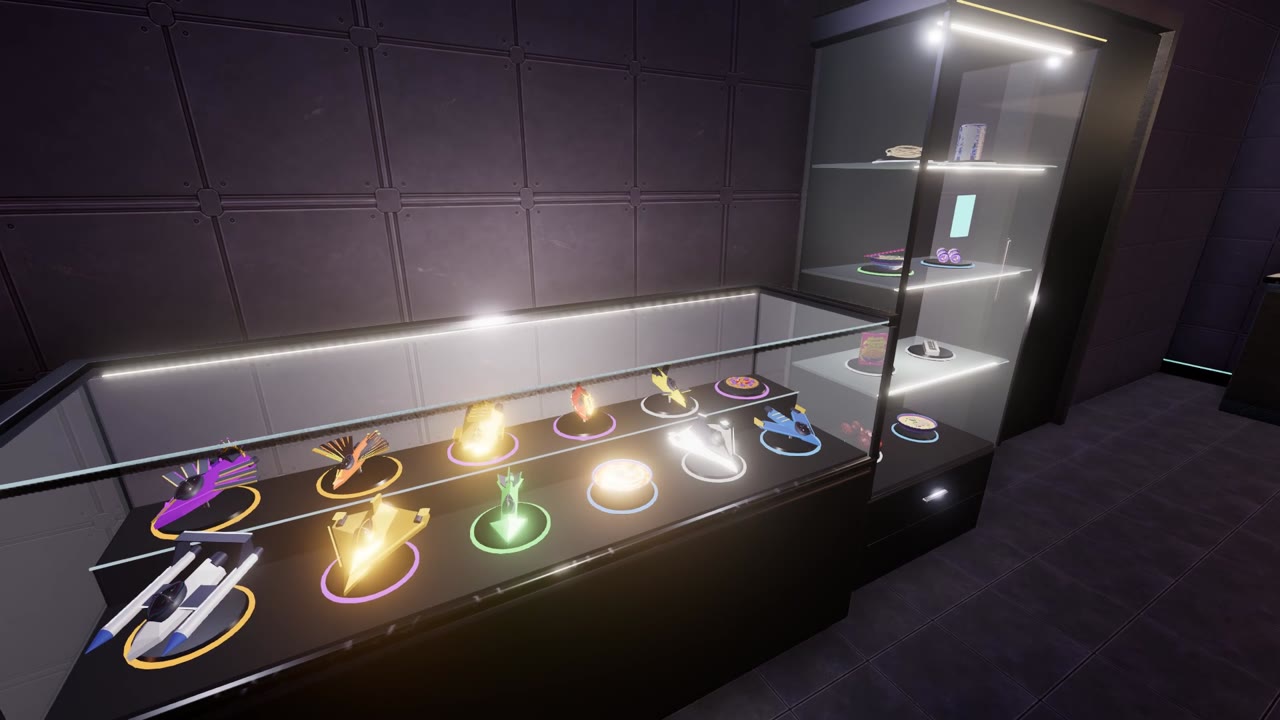 The cabinets